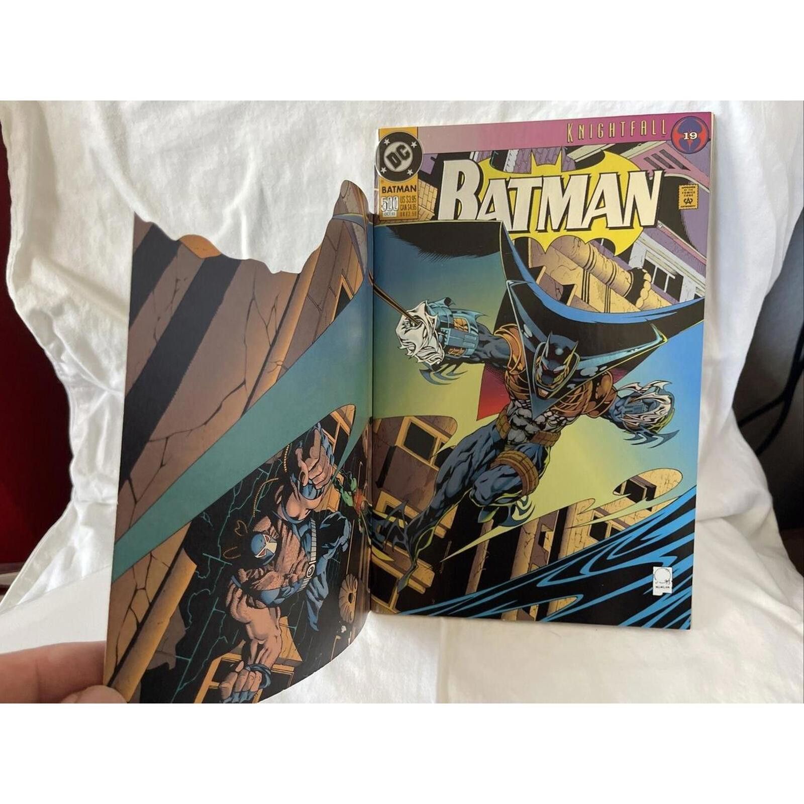 DC Comics Batman #500 - Knightfall Series - Collector's Edition Size ONE SIZE - 4 Thumbnail