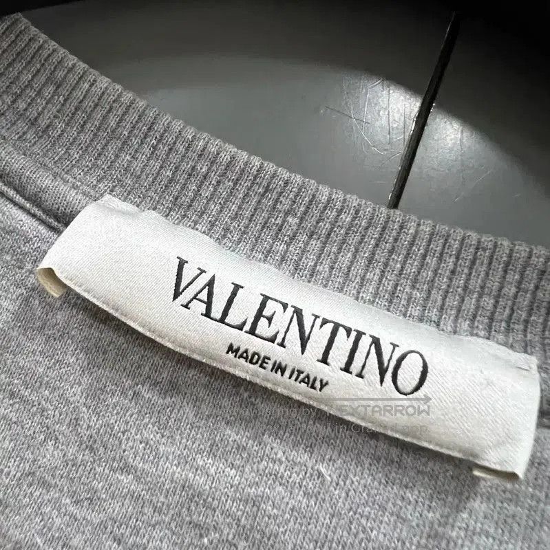 Valentino Valentino Women's Short Sleeve Gray Sweatshirt . Size S / US 4 / IT 40 - 2 Thumbnail