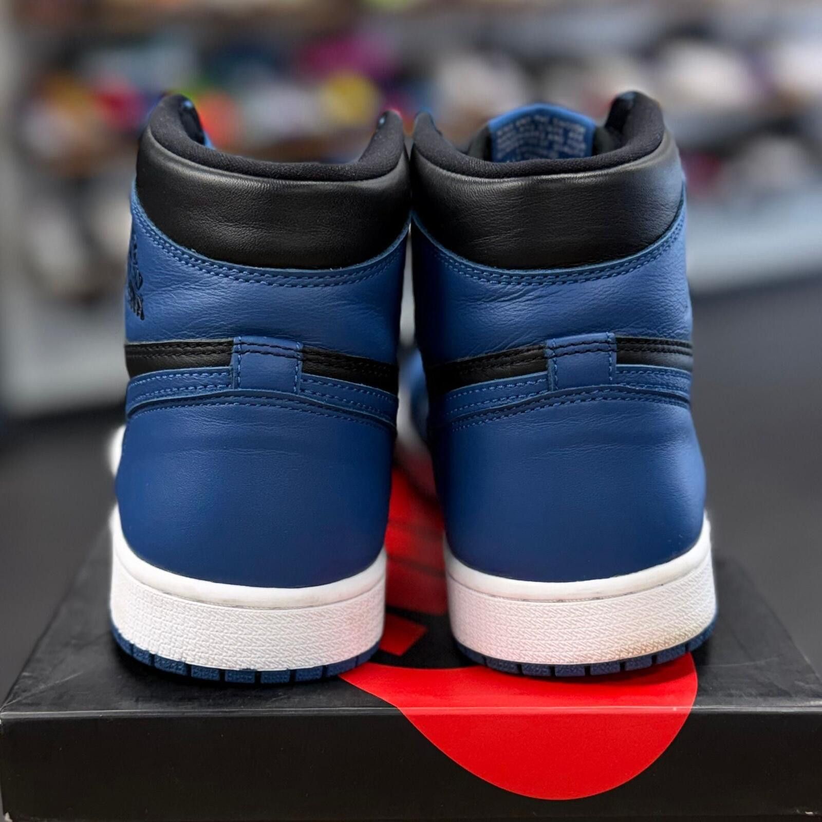 Jordan Brand Jordan 1 Retro High OG Dark Marina Blue - Preowned Size US 9.5 / IT 39.5 - 4 Thumbnail