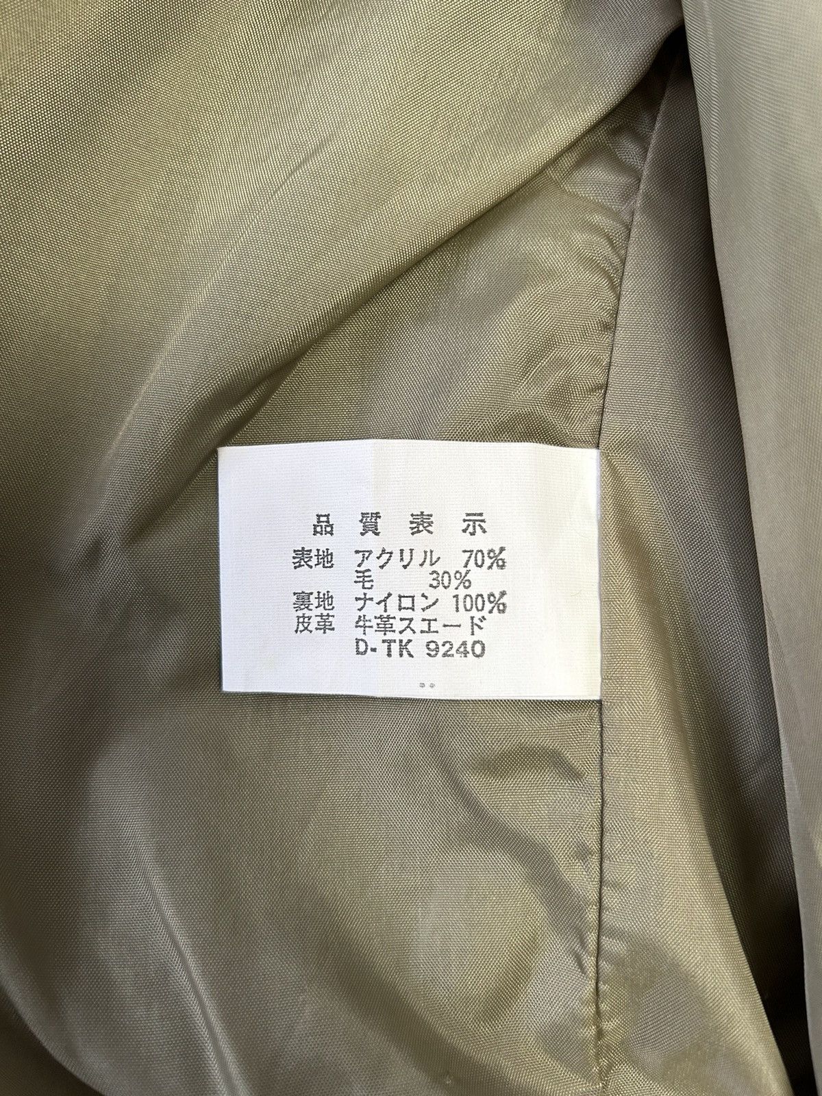 Japanese Brand TAKASHIMAYA HALF KNIT HALF SUEDED JACKET Size US L / EU 52-54 / 3 - 7 Thumbnail