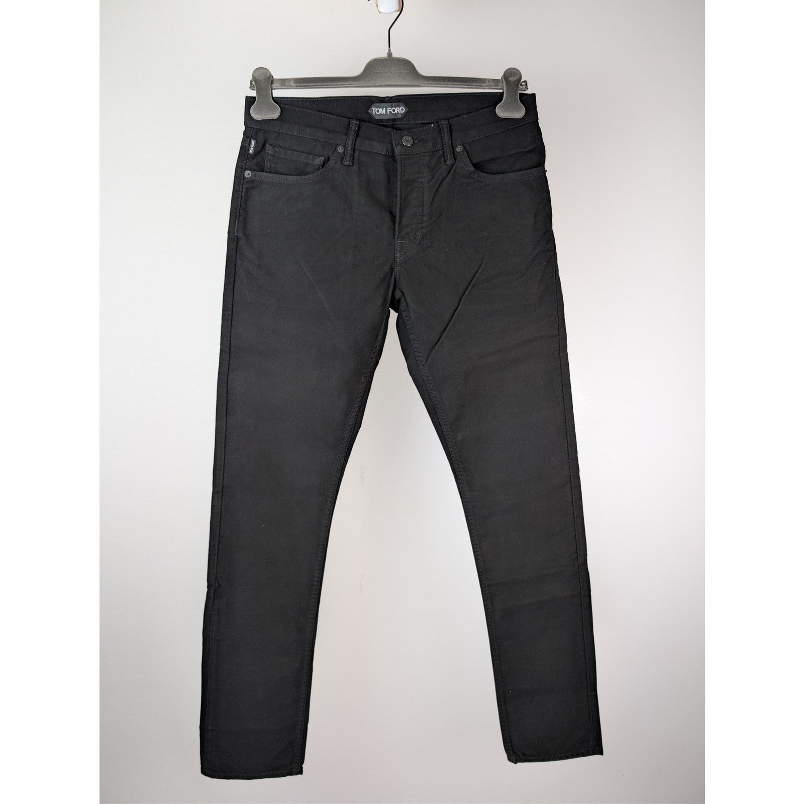 Tom Ford o1rshd1 Slim Fit Denim Jeans in Black Size US 32 / EU 48 - 1 Thumbnail