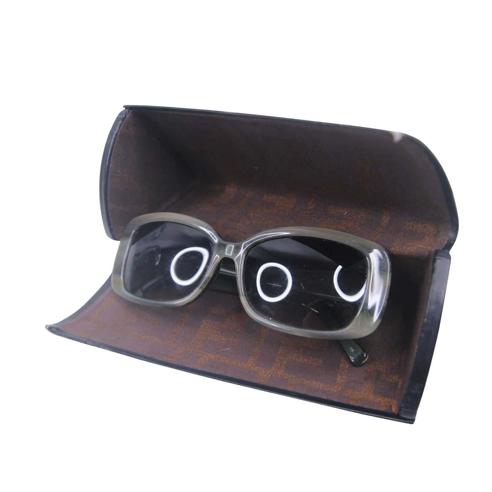 Fendi Fendi FS5210 Square Monogram Sunglasses Size ONE SIZE - 1 Thumbnail