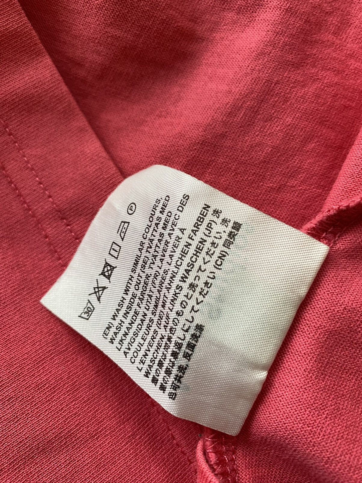 Acne Studios Acne Studios Nash Face Pink T-shirt Size US XXS / EU 40 - 5 Thumbnail