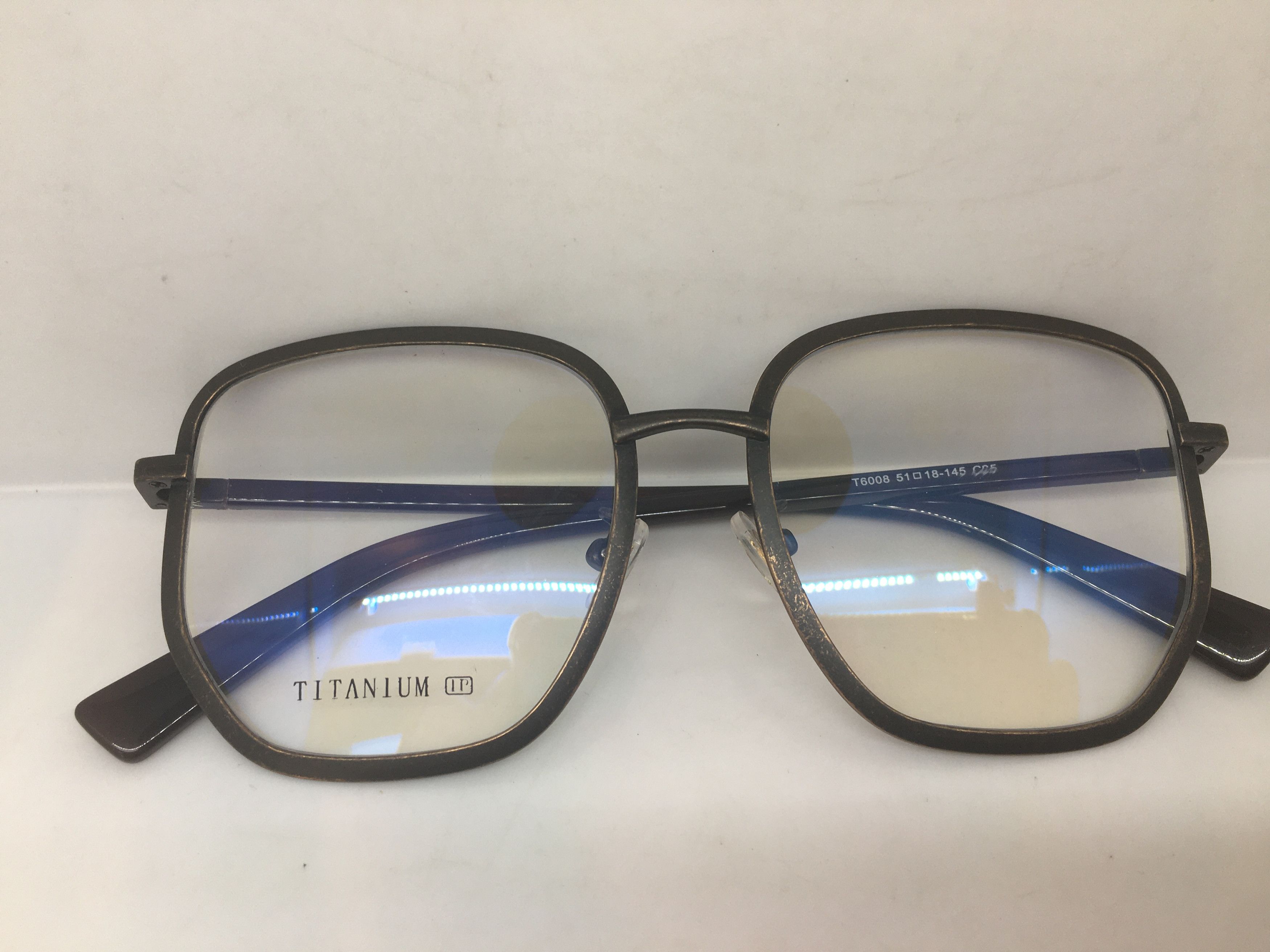 Other Oversize Black Titanium ROCKABILLY Eyeglasses Frame Size ONE SIZE - 6 Thumbnail