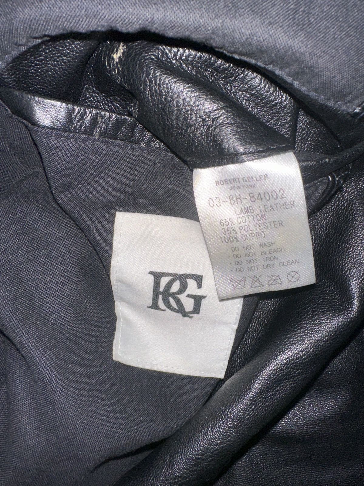 Robert Geller Robert Geller AW08 Lambskin Leather Zip-up Jacket Size US M / EU 48-50 / 2 - 5 Thumbnail