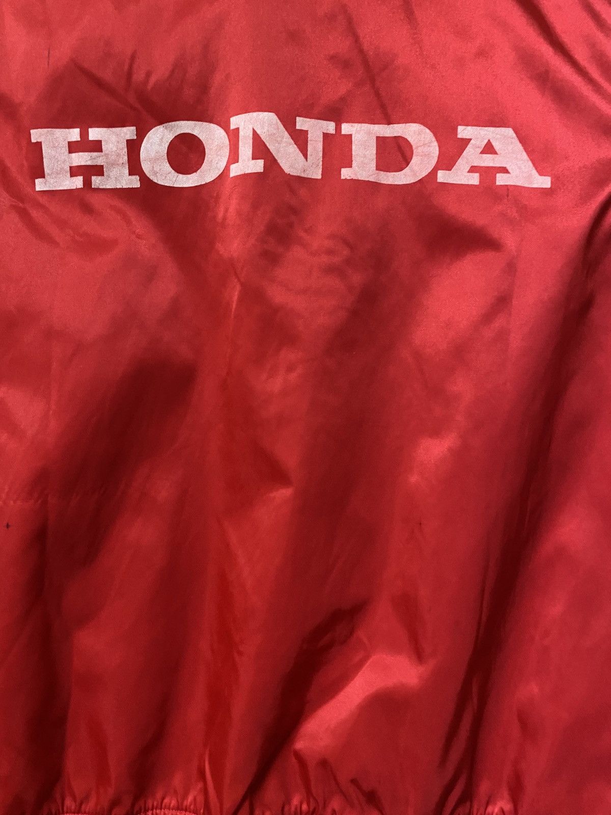 Honda × Vintage Vtg Honda racing team HRC varsity sateen jacket Size US M / EU 48-50 / 2 - 3 Thumbnail