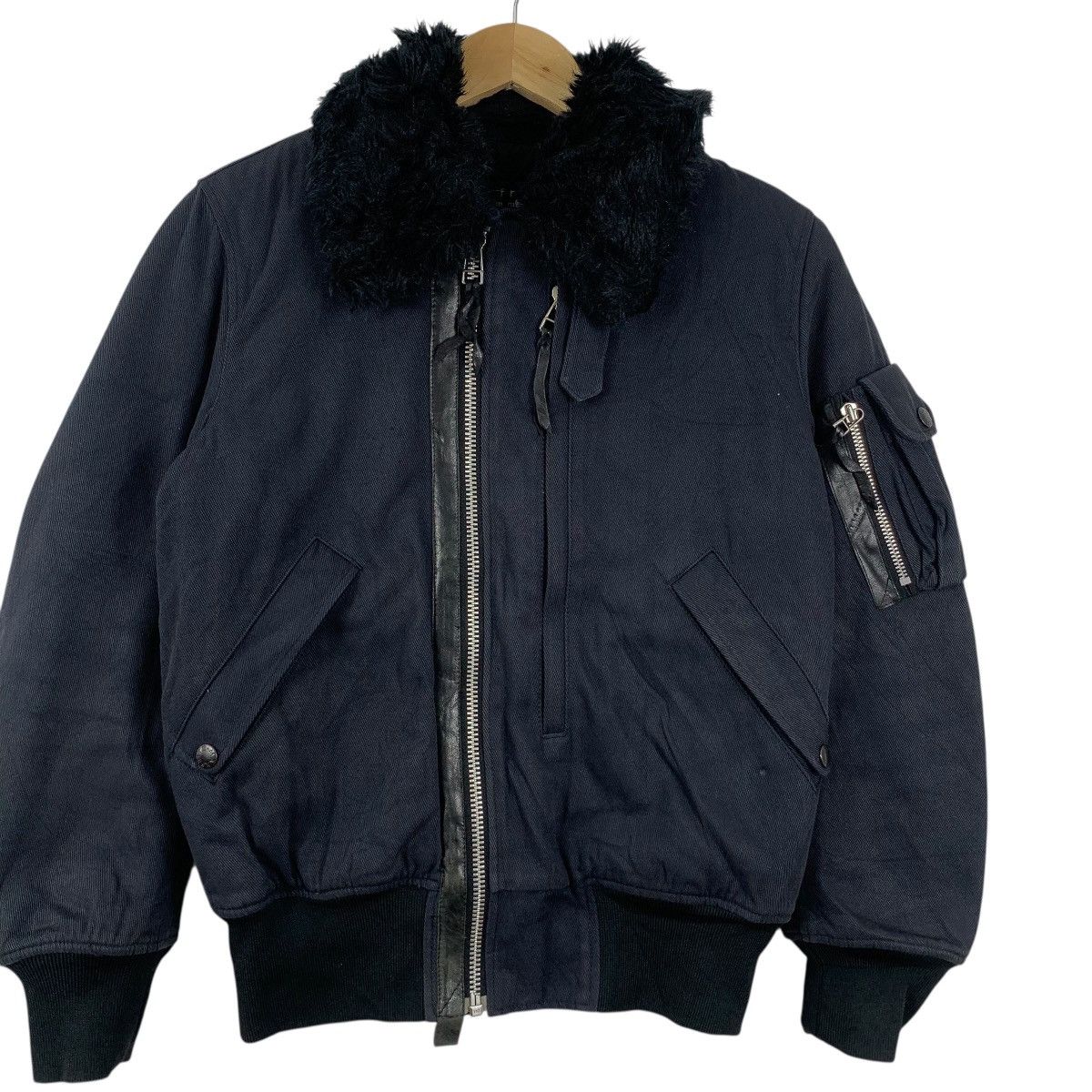 Vintage Vintage MAX FRITZ FEMME Collection MA-1Bomber Jacket Faux Size S / US 4 / IT 40 - 6 Thumbnail