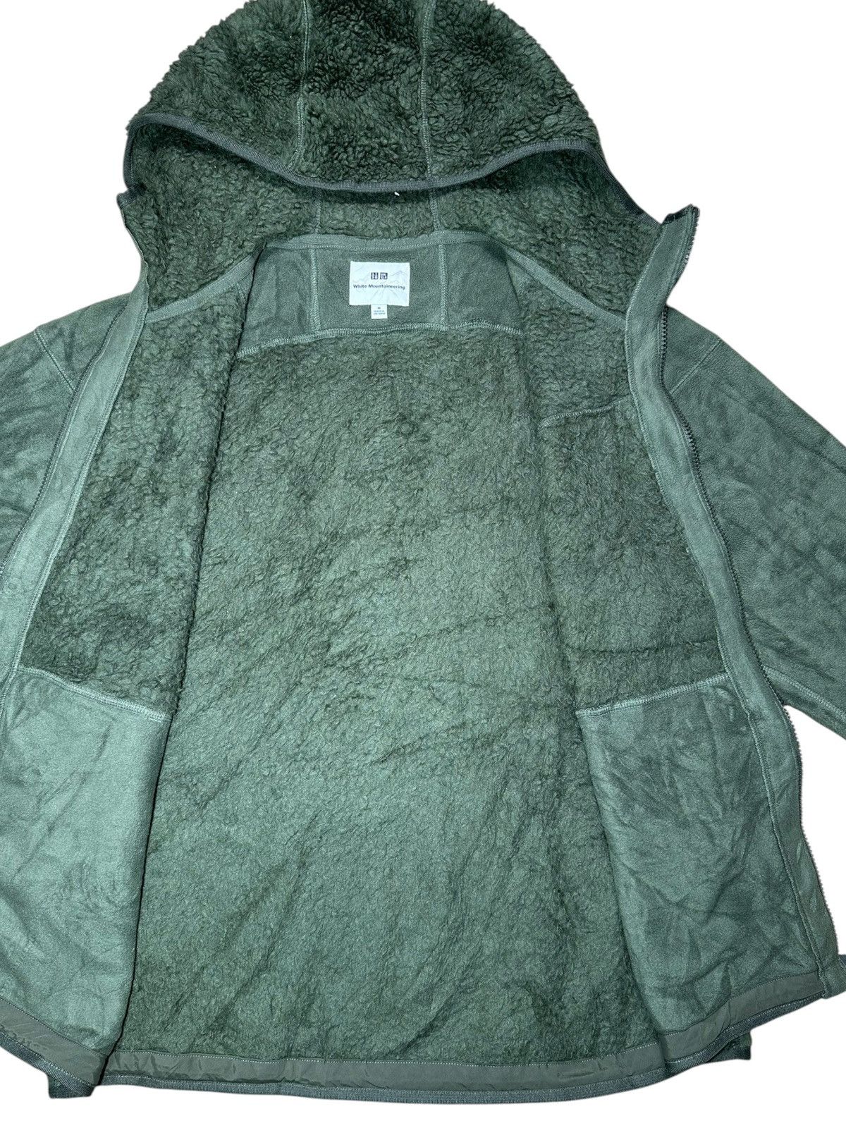 Uniqlo × White Mountaineering Uniqlo x White Mountaineering Fleece Full-Zip Hoodie Size US L / EU 52-54 / 3 - 3 Thumbnail