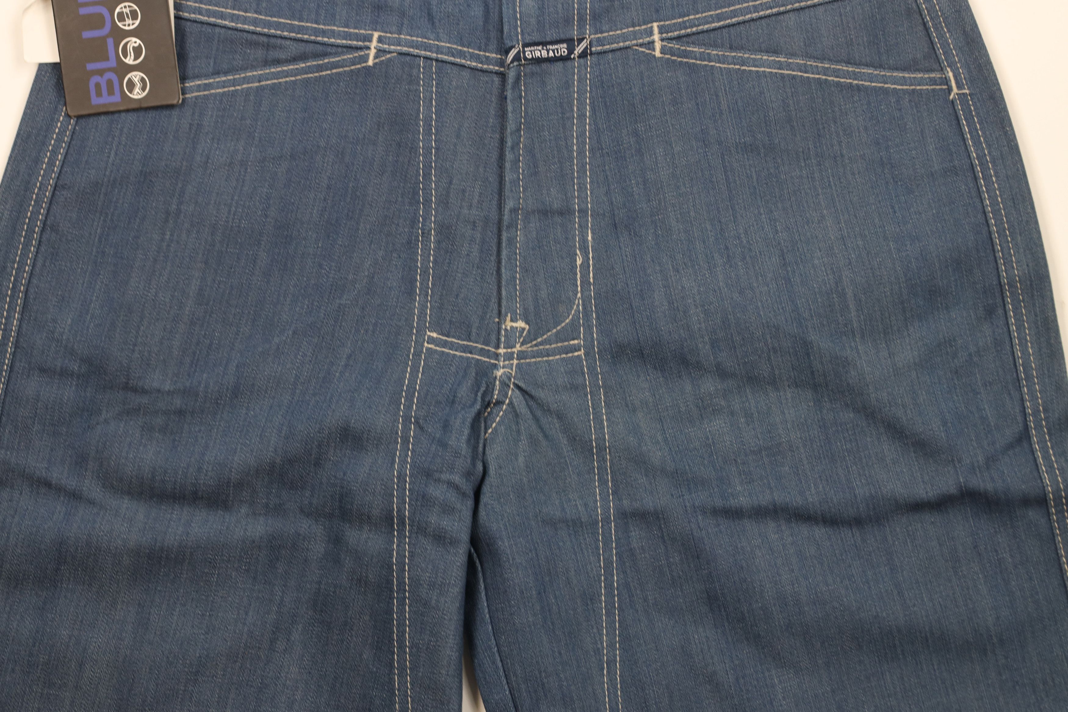 Marithe + Francois Girbaud × Vintage Deadstock Vintage 90s Marithe Francois Girbaud Jean Shorts Size US 32 / EU 48 - 3 Thumbnail