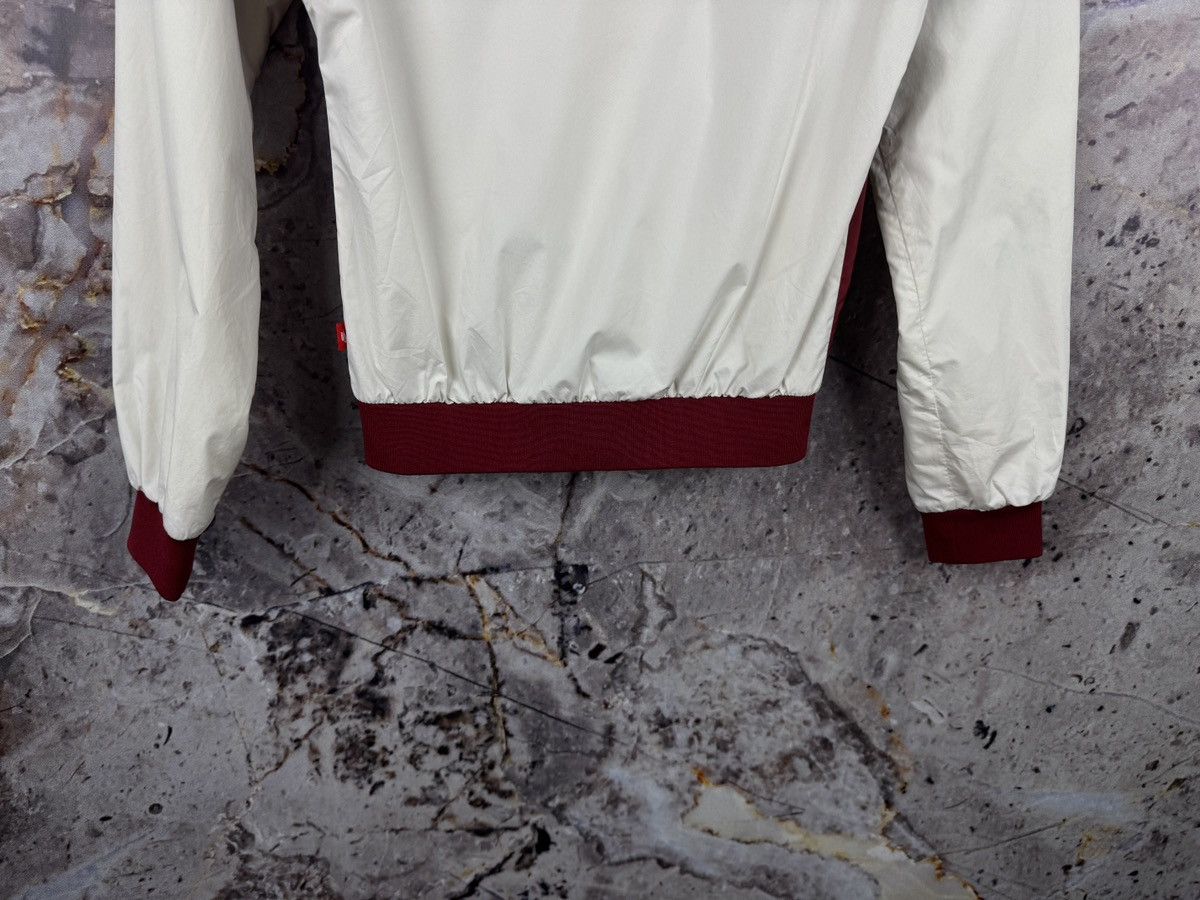 Nike Nike Windbreaker Jacket Burgundy Cream Hooded Full Zip Size XS / US 0-2 / IT 36-38 - 15 Thumbnail