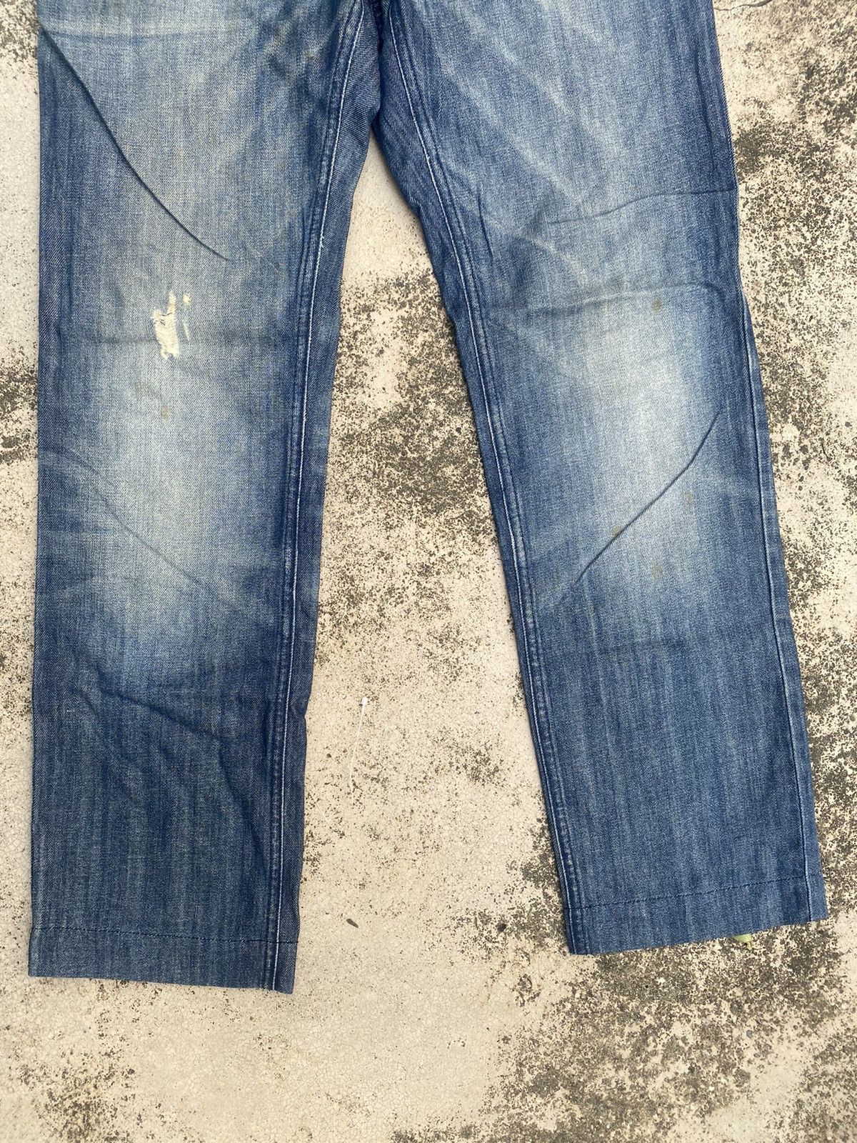 Designer × Dolce & Gabbana Dolce & Gabbana Distressed Faded Denim Jeans Size US 30 / EU 46 - 9 Thumbnail