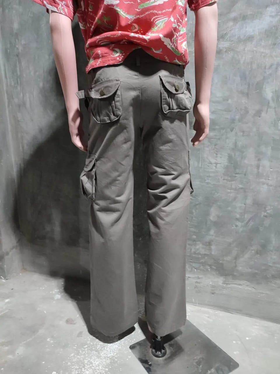 Other Grandprix 3D Pocket Cargo Multipocket Flared Pants Size US 30 / EU 46 - 16 Thumbnail