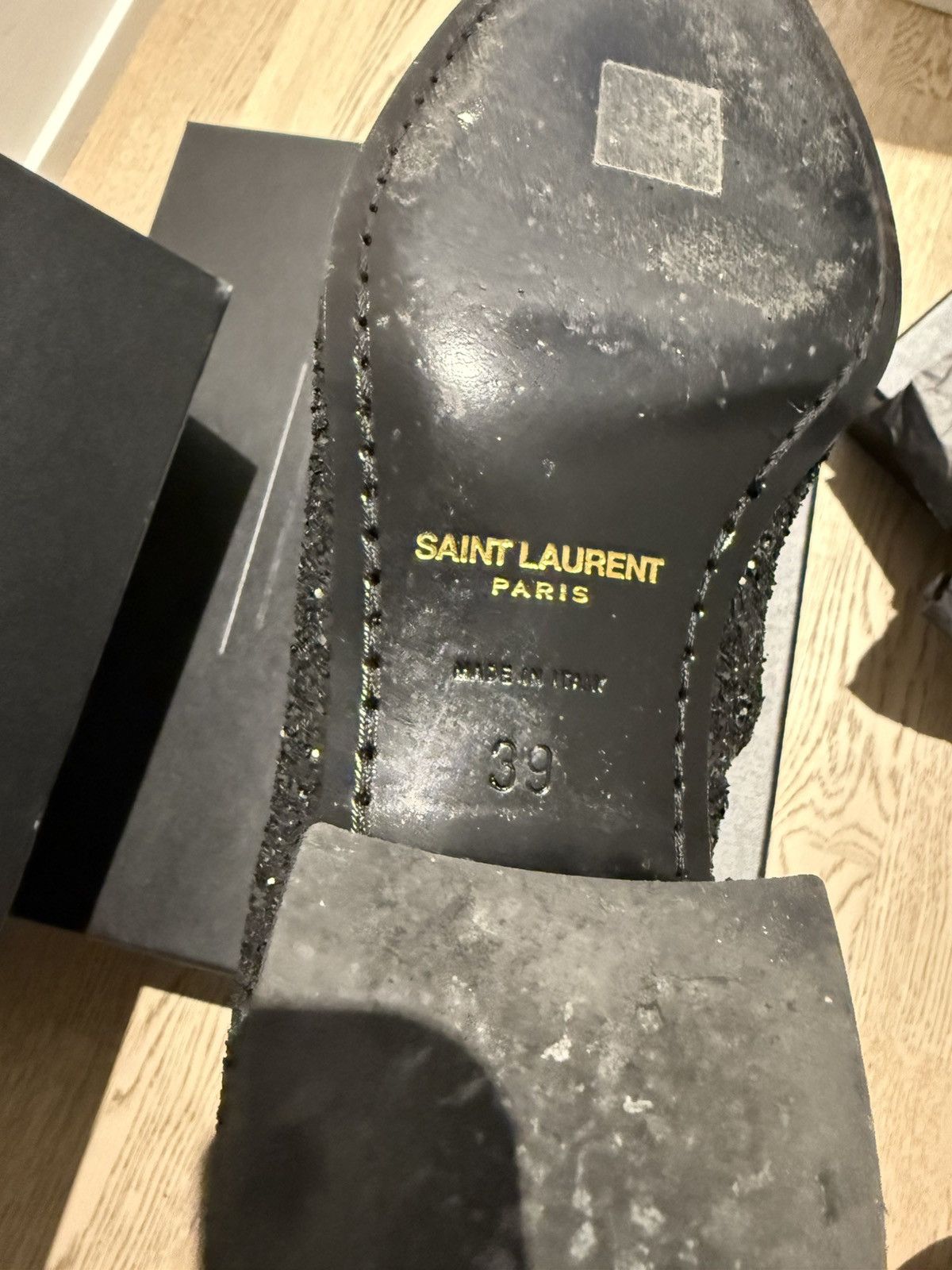Saint Laurent Paris Saint Laurent Paris crystal Caleb 40 zip Size US 6.5 / EU 39-40 - 8 Thumbnail