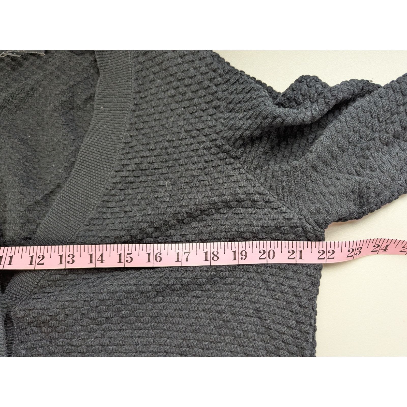 Cos COS Oversized Cardigan Sz Medium Black Minimal Lagenlook Size M / US 6-8 / IT 42-44 - 8 Thumbnail