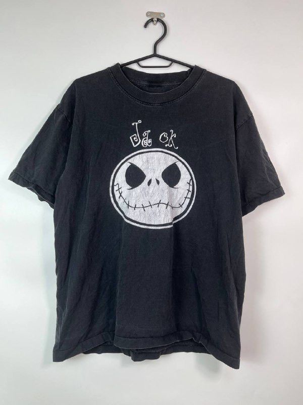 Disney DISNEY NIGHTMARE JACK SKELLINGTON T-SHIRT BLACK MENS SIZE M Size US M / EU 48-50 / 2 - 1 Thumbnail