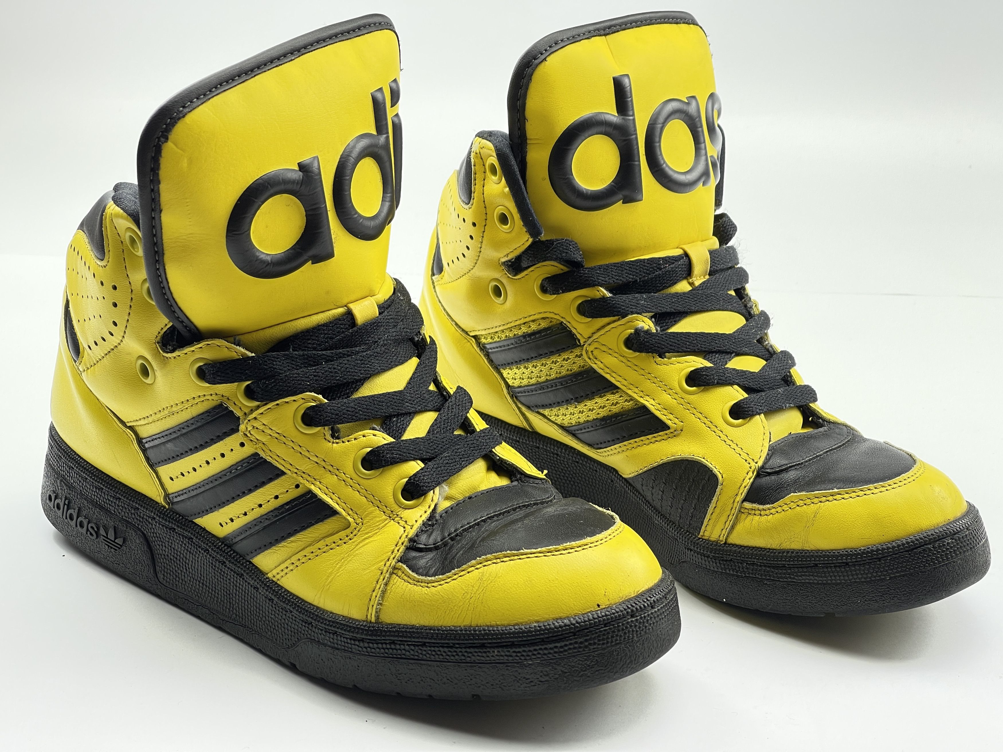 Adidas × Jeremy Scott Adidas sneakers Jeremy Scott Instinct Top shoes ObyO V24530 Size US 7.5 / EU 40-41 - 4 Thumbnail
