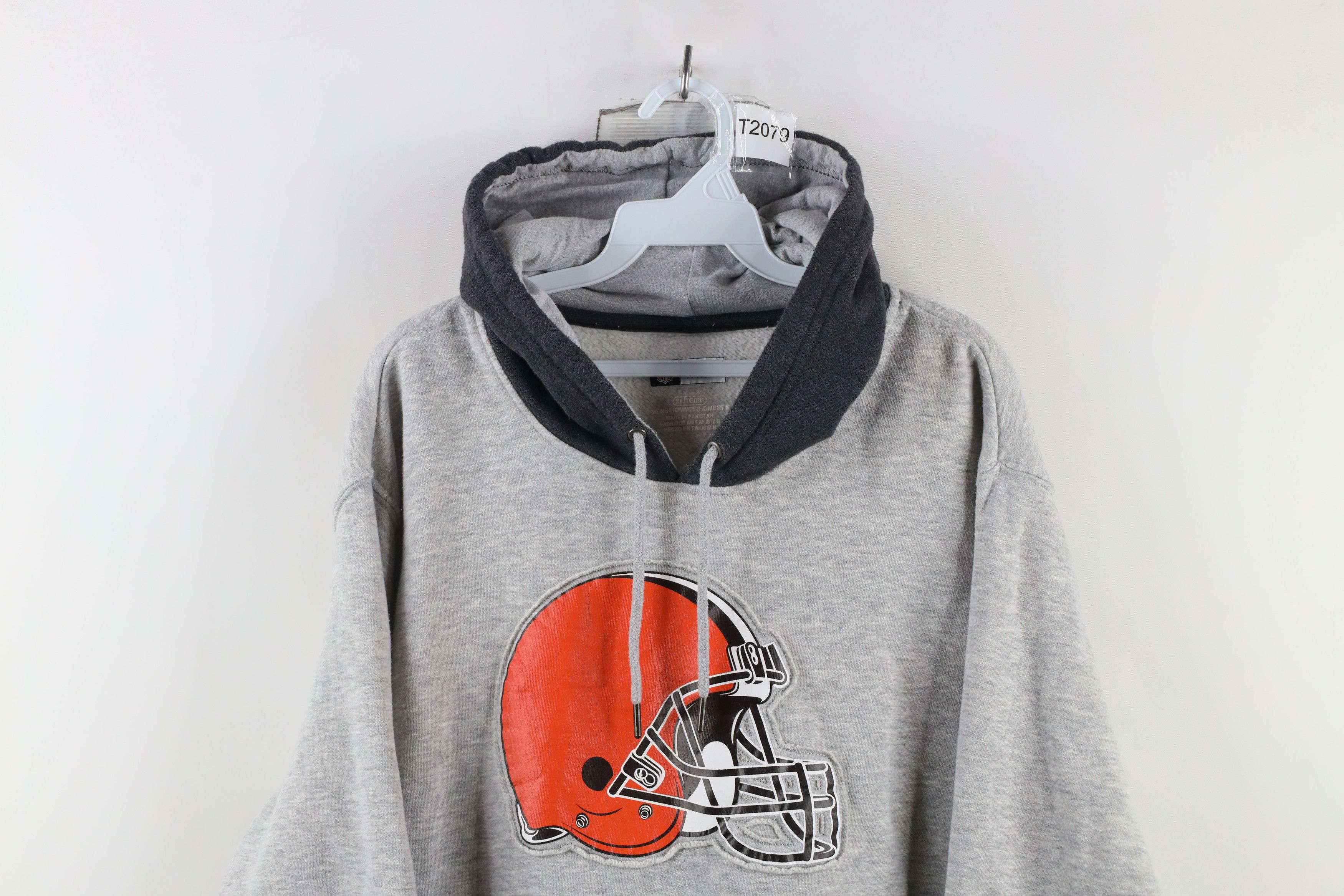 Vintage Vintage Football Helmet Hoodie Sweatshirt Heather Gray Size US XL / EU 56 / 4 - 2 Thumbnail