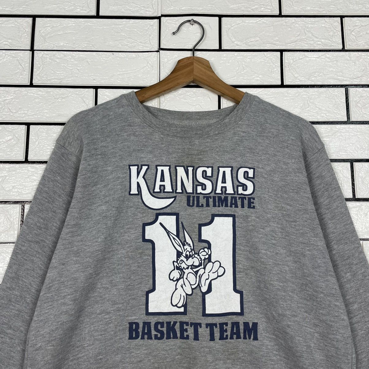 Japanese Brand Kansas Ultimate Basket Team Sweatshirt Size US M / EU 48-50 / 2 - 2 Thumbnail