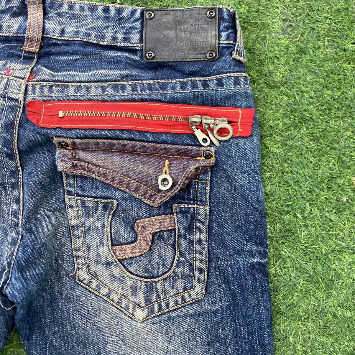 semanticdesign SEMANTIC DESIGN FLARED BOOTCUT JEANS Size US 31 - 14 Thumbnail
