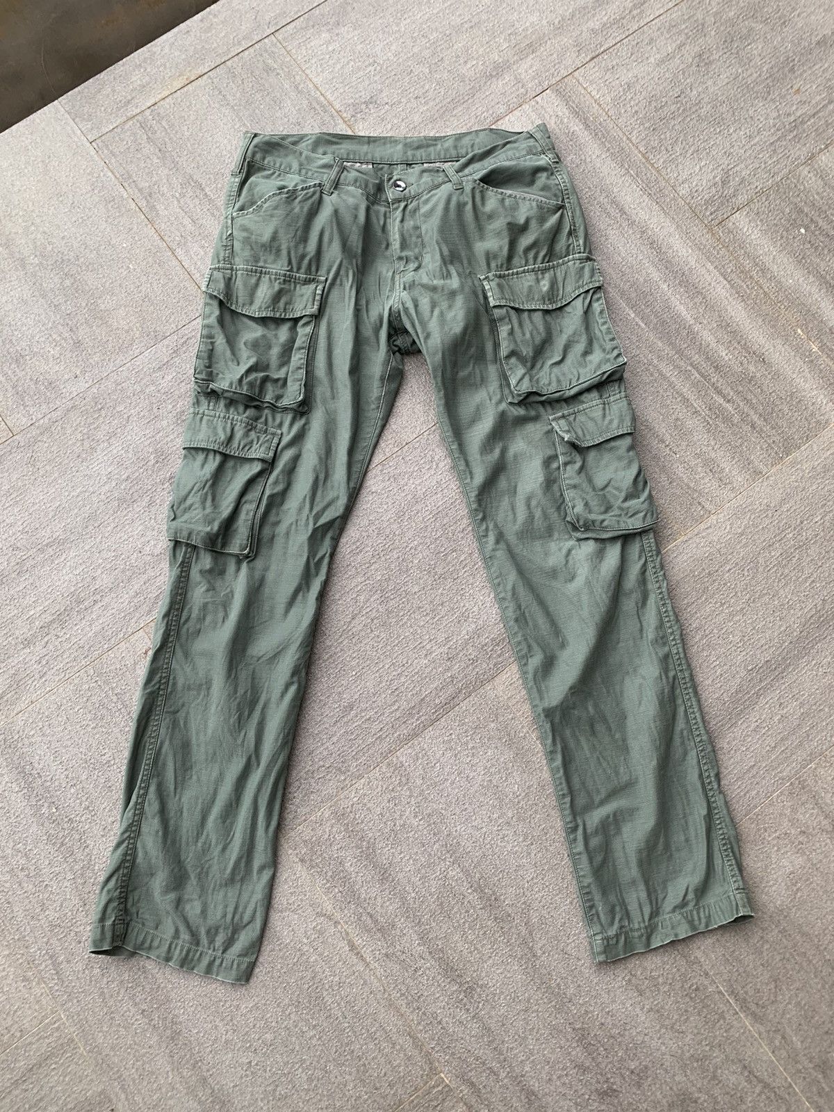 Vintage Urban Work Trousers Cargo Pants Size US 34 / EU 50 - 3 Thumbnail
