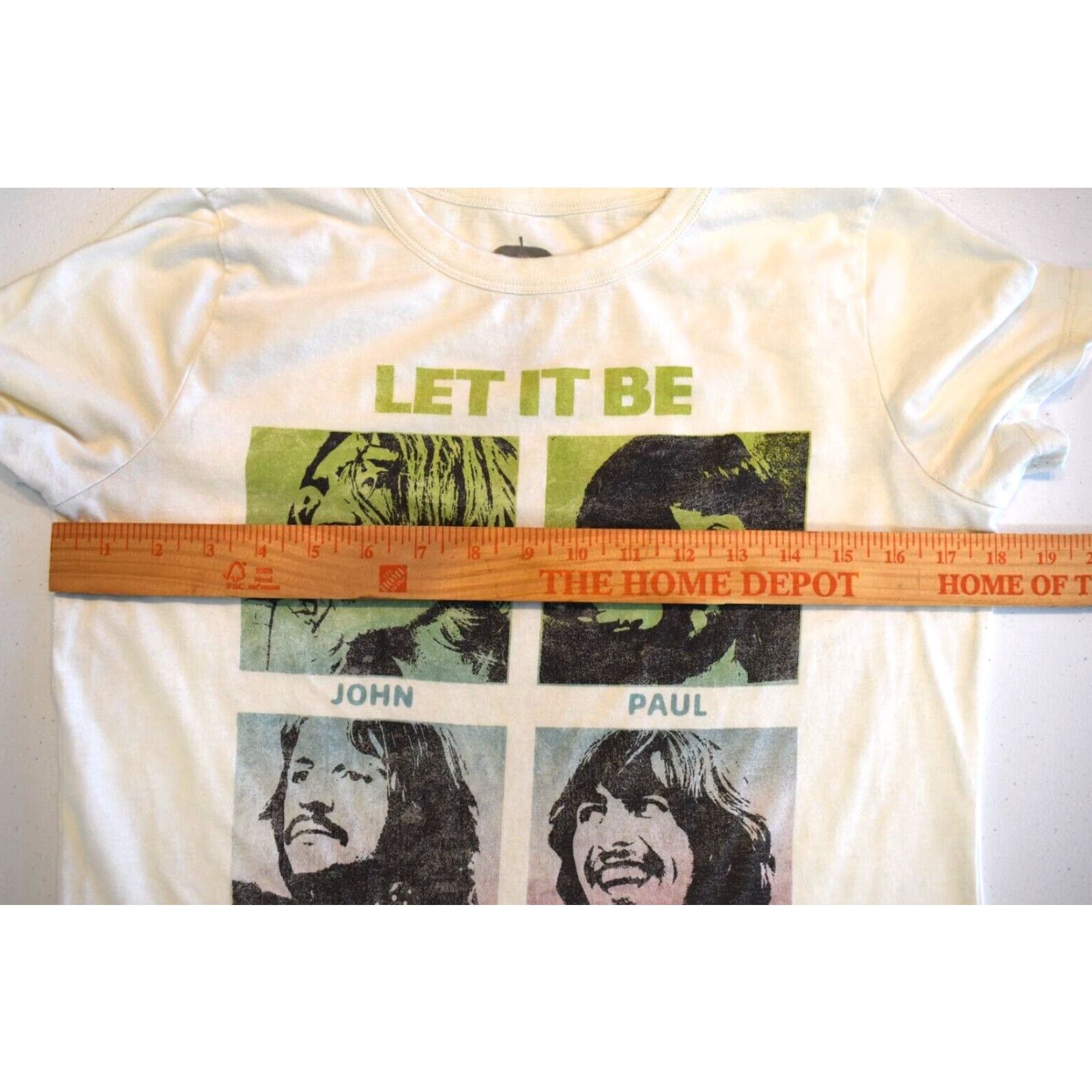Vintage The Beatles Let It Be Short Sleeve Graphic T Shirt Womens Tag M Fits Small Vintage No Size S / US 4 / IT 40 - 5 Thumbnail
