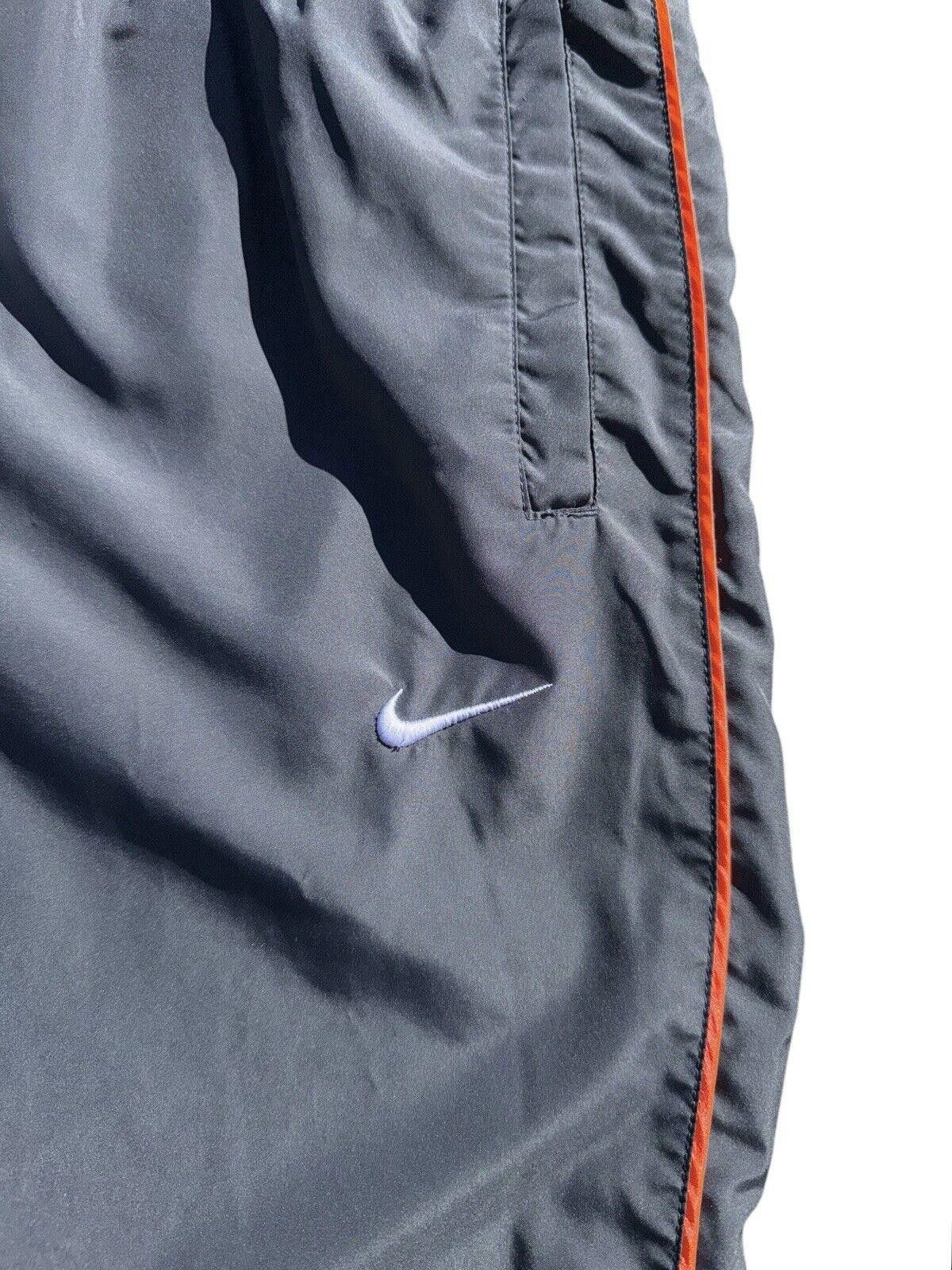 Nike Vintage Nike Y2K Grey Neon Orange Baggy Track Pants S Size US 30 / EU 46 - 3 Thumbnail