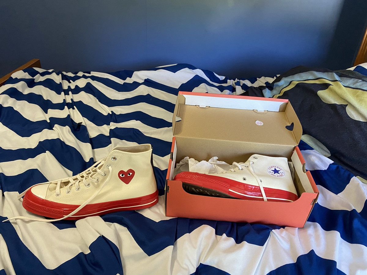 Converse cdg grailed sale