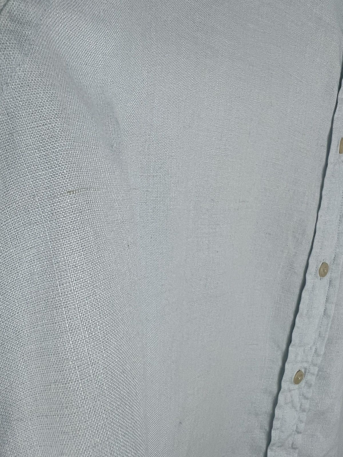 Gap × Vintage Gap Vintage Linen Blue Shirt Oversized Size US L / EU 52-54 / 3 - 7 Thumbnail