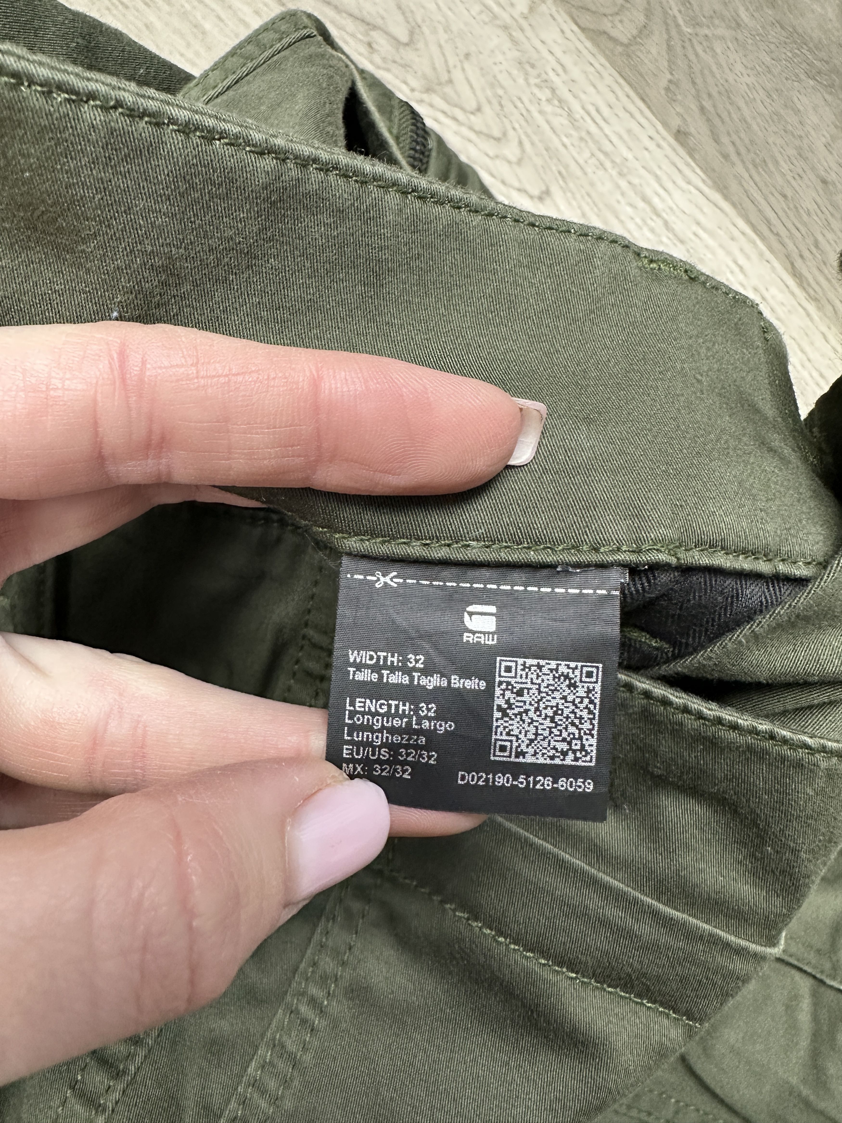 G-Star G Star Raw Mens Rovic Cargo Pants Size US 32 / EU 48 - 5 Thumbnail