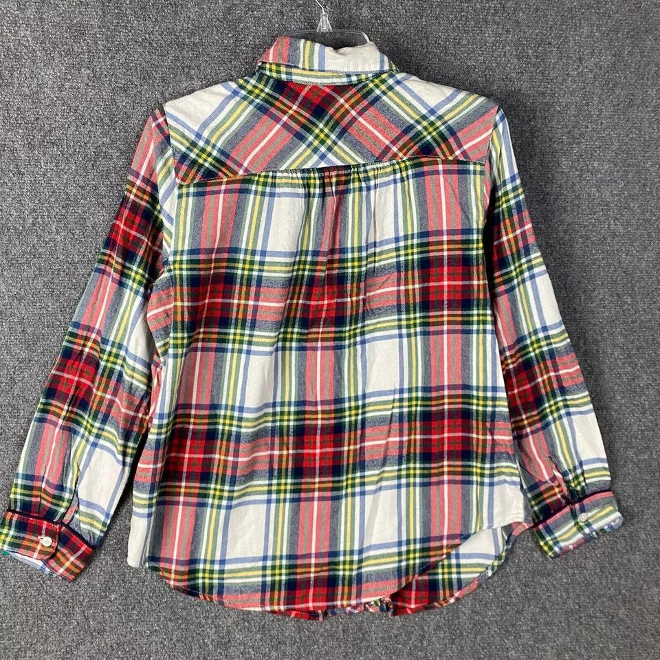 Other Aerie Button Up Top Women's Medium Long Sleeve Plaid M Size M / US 6-8 / IT 42-44 - 7 Thumbnail