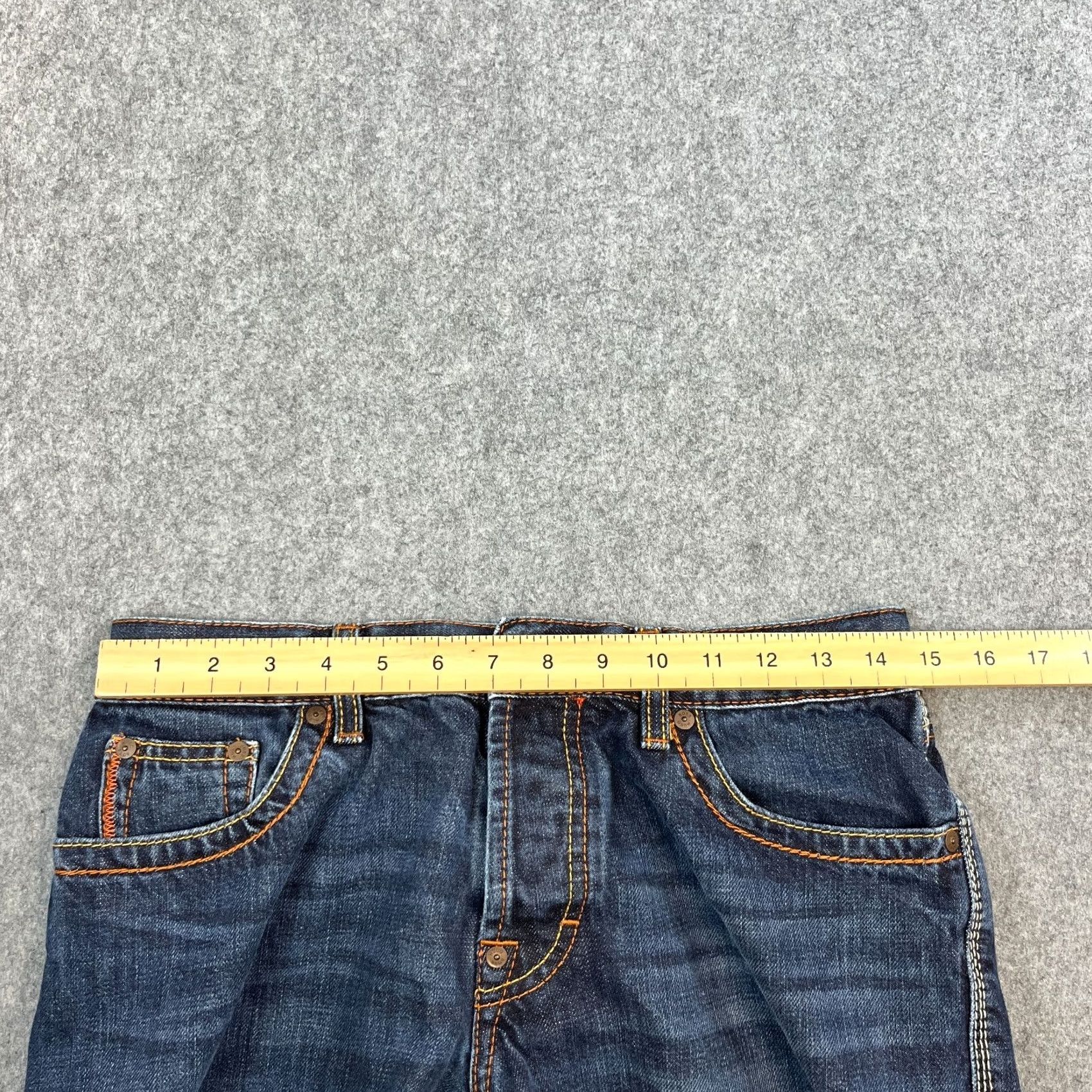 Hugo Boss HUGO BOSS Jeans Relaxed Straight 30 30 Denim 5-Pocket Dark Wash Blue Cotton Mens Regular Size 30 Size US 30 / EU 46 - 6 Thumbnail