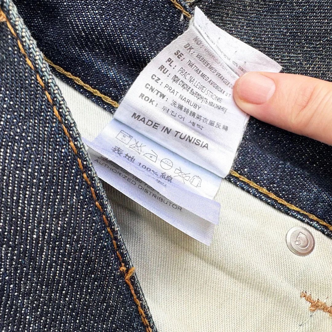 Carhartt × Carhartt Wip Carhartt ‘Privateer’ Selvedge W31 L32 Blue Denim Denim Jeans Size US 31 - 6 Thumbnail