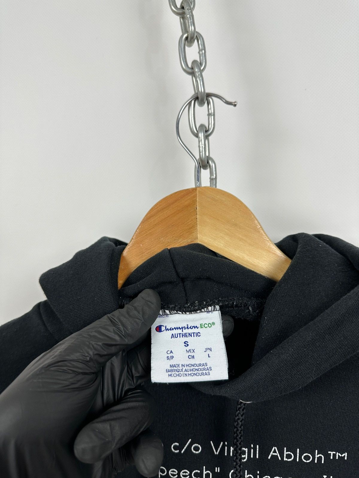 Champion Champion x Virgil Abloh “Figures Of Speech” Hoodie Size US S / EU 44-46 / 1 - 18 Thumbnail
