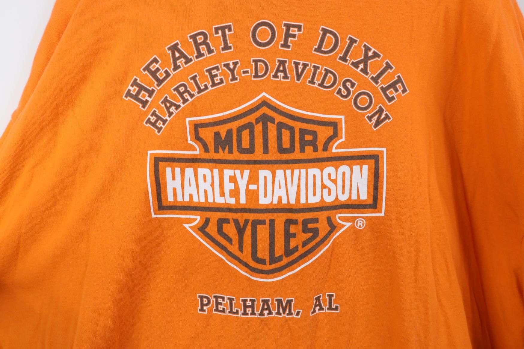 Harley Davidson Vintage Y2K 2003 Harley Davidson Short Sleeve T-Shirt Size US XXL / EU 58 / 5 - 11 Thumbnail