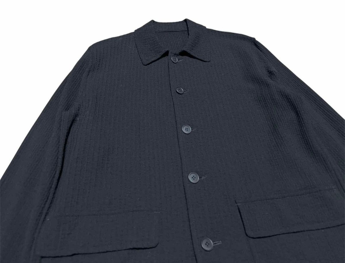 Tete Homme 🔥Rare Vintage Tete Homme By Issey Miyake Pleats Shirt Jacket Size US L / EU 52-54 / 3 - 3 Thumbnail