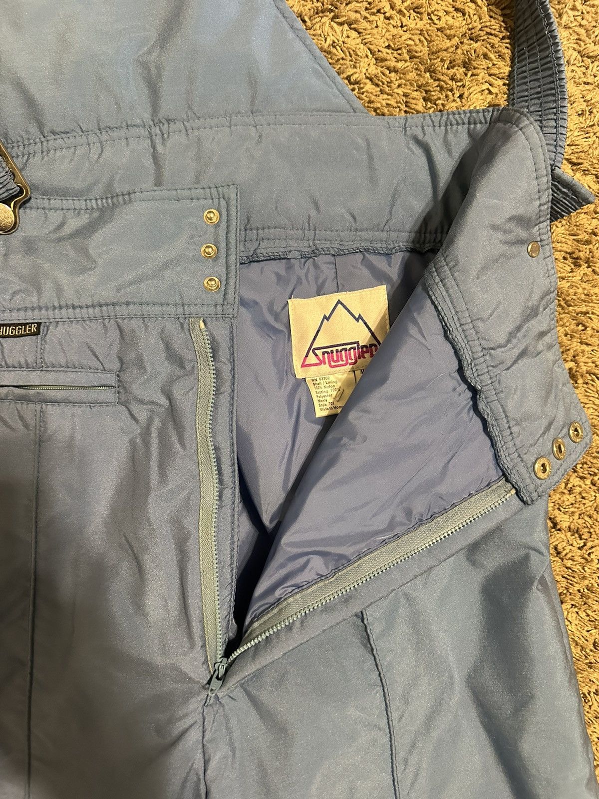 Nike × Vintage vintage Snuggler “baby blue” overalls 80s size large Size US 34 / EU 50 - 5 Thumbnail