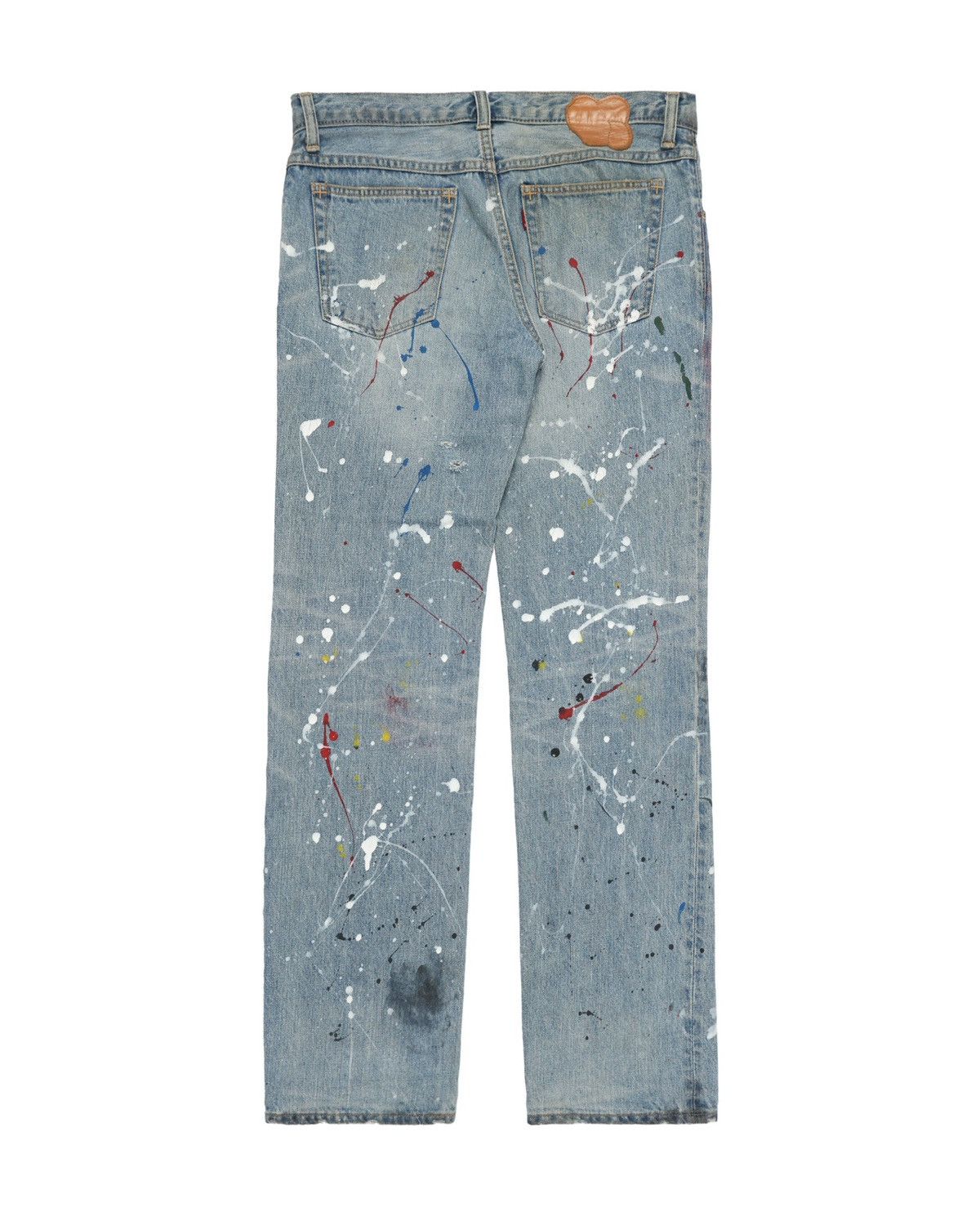 Number (N)ine SS06 “Welcome to the Shadow” Paint-Splatter Denim Size US 30 / EU 46 - 2 Thumbnail