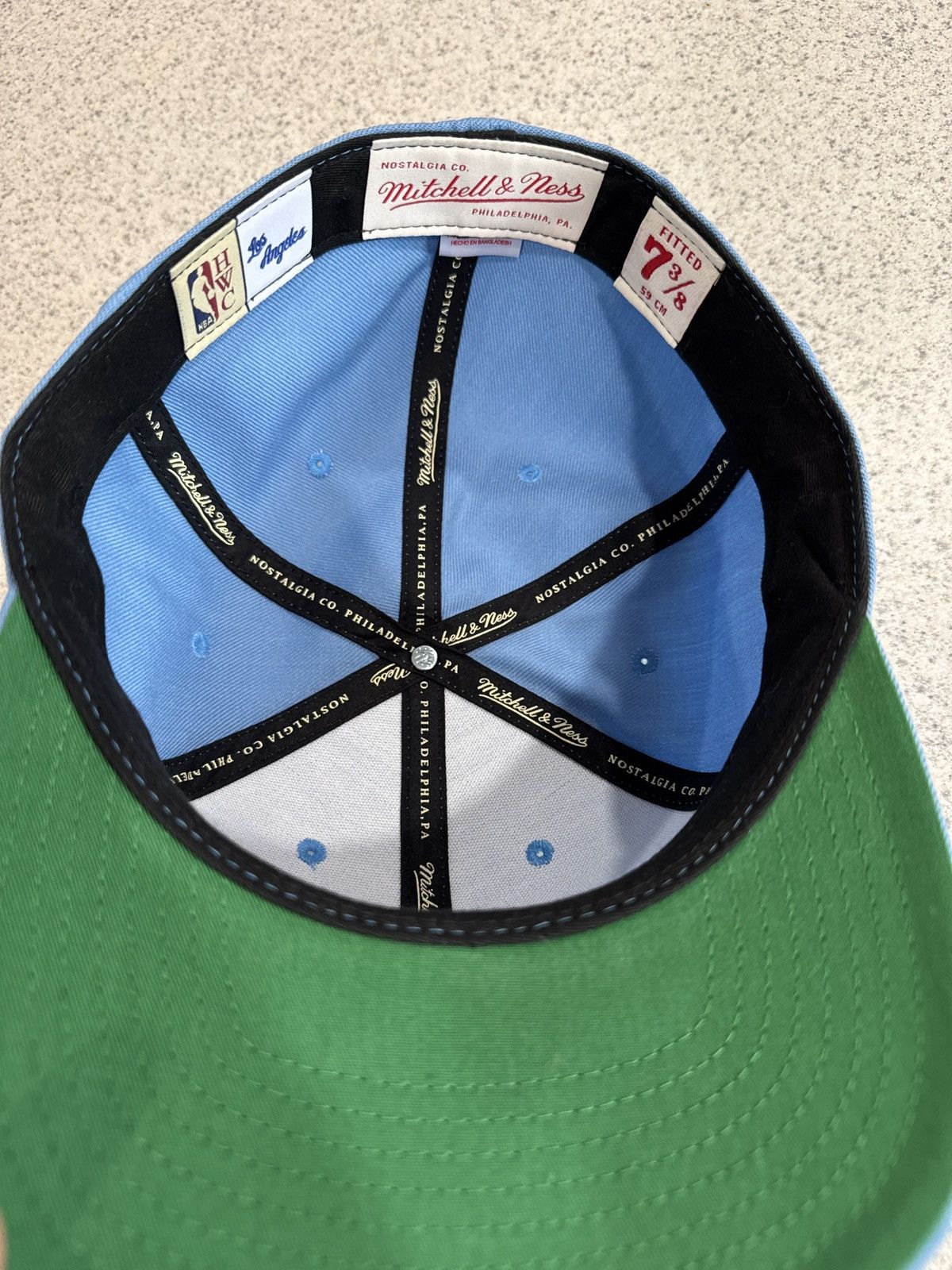 Mitchell & Ness Mitchell and Ness lakers fitted hat Size ONE SIZE - 3 Thumbnail