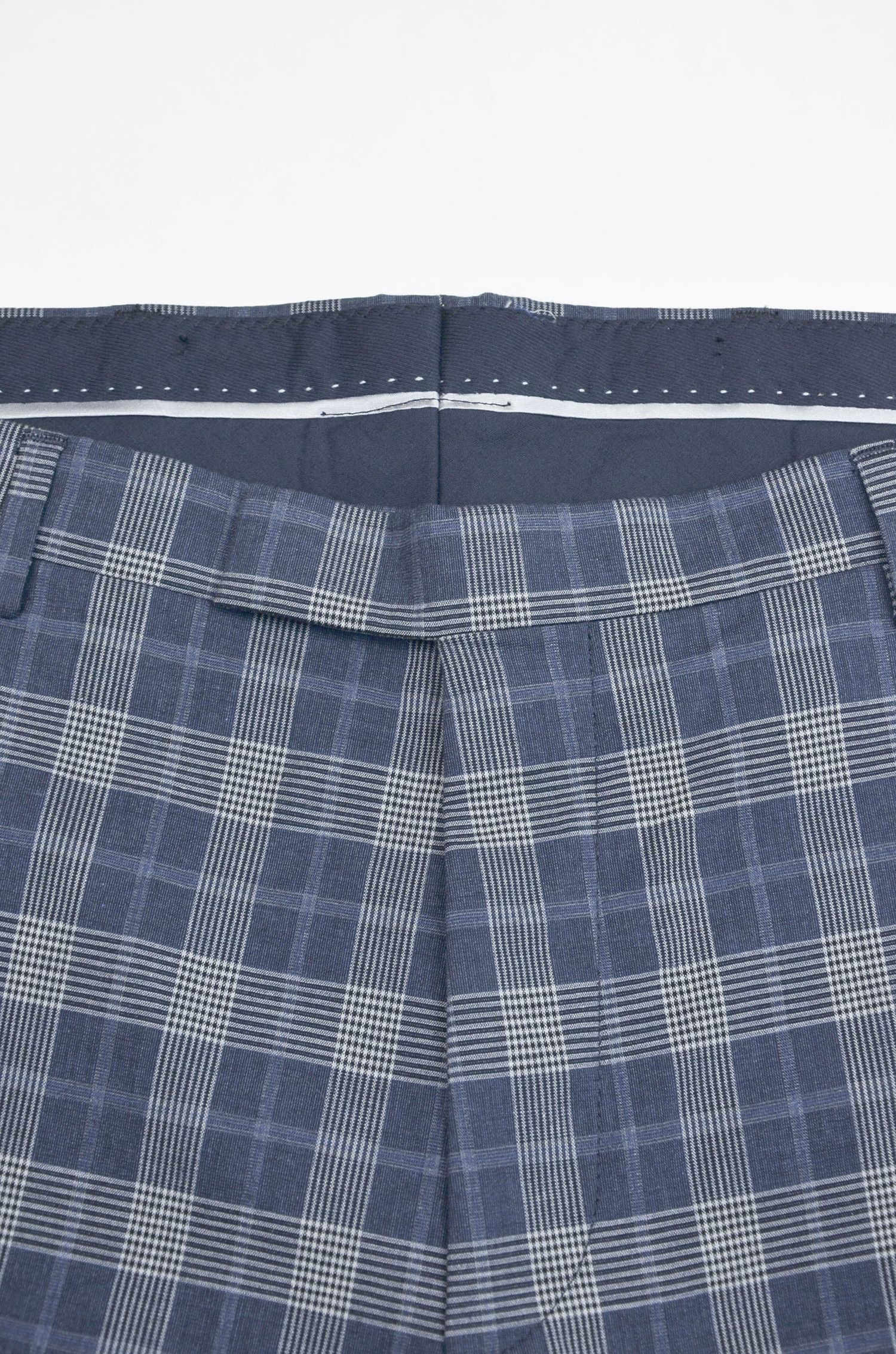 Joop! JOOP! Extra Slim Fit Checked Cotton Trousers Size 50 Size US 34 / EU 50 - 5 Thumbnail