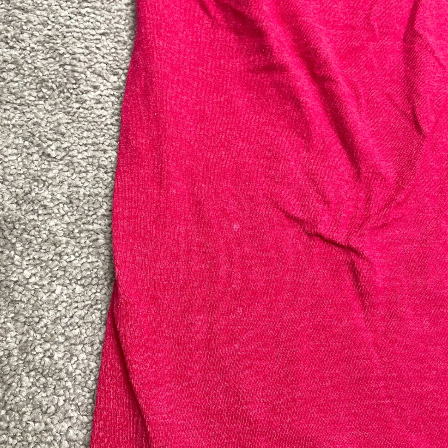 Fruit Of The Loom Fruit of the Loom T-Shirt Womens Large Red Graphic Print Casual Style Modern Lyrics Size L / US 10 / IT 46 - 6 Thumbnail