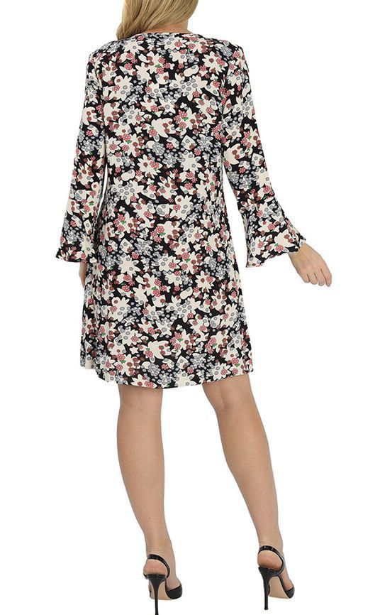 Essentiel Antwerp Essential Antwerp Ladies Black Rein 3/4 Sleeve Dress EU 34 Size XS / US 0-2 / IT 36-38 - 2 Thumbnail