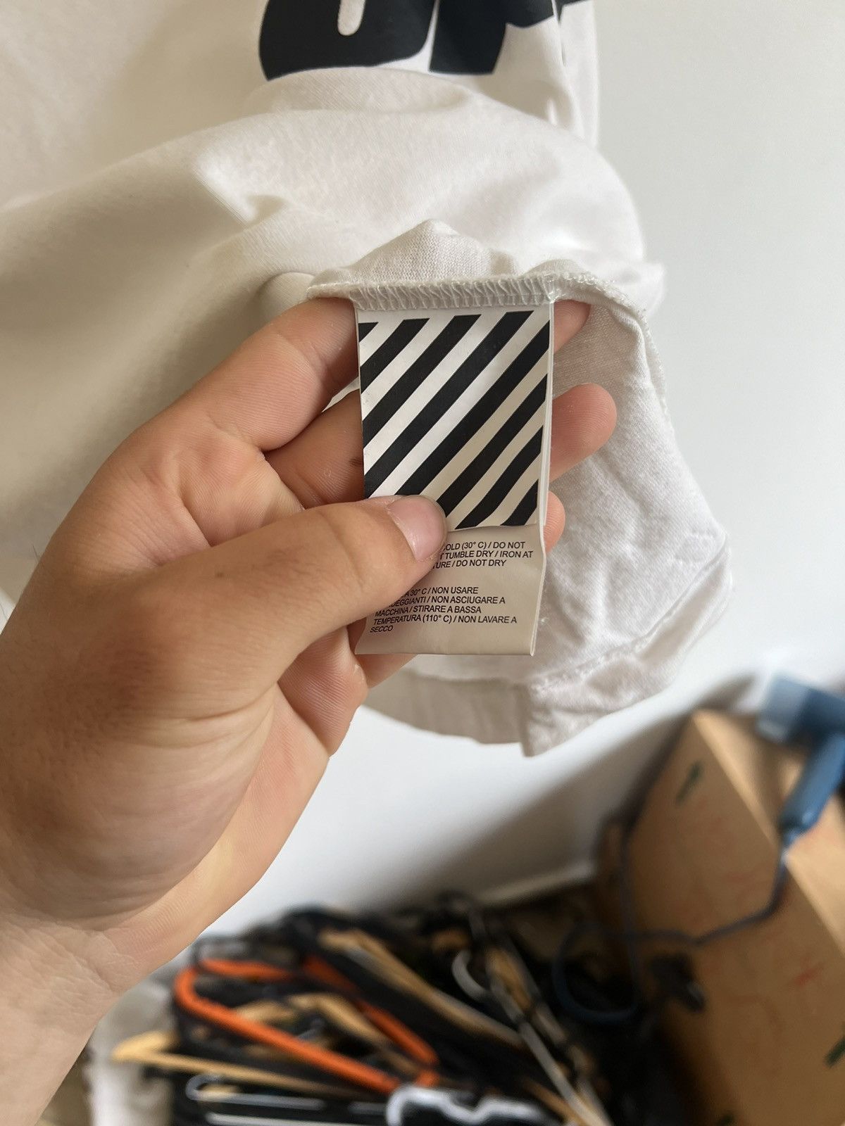 Off-White × Virgil Abloh Off white wings logo TEE Size US XL / EU 56 / 4 - 6 Thumbnail