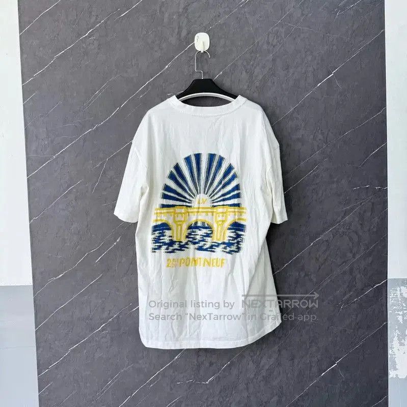 Louis Vuitton Louis Vuitton White XXL Cotton Tee . Size US XXL / EU 58 / 5 - 2 Thumbnail