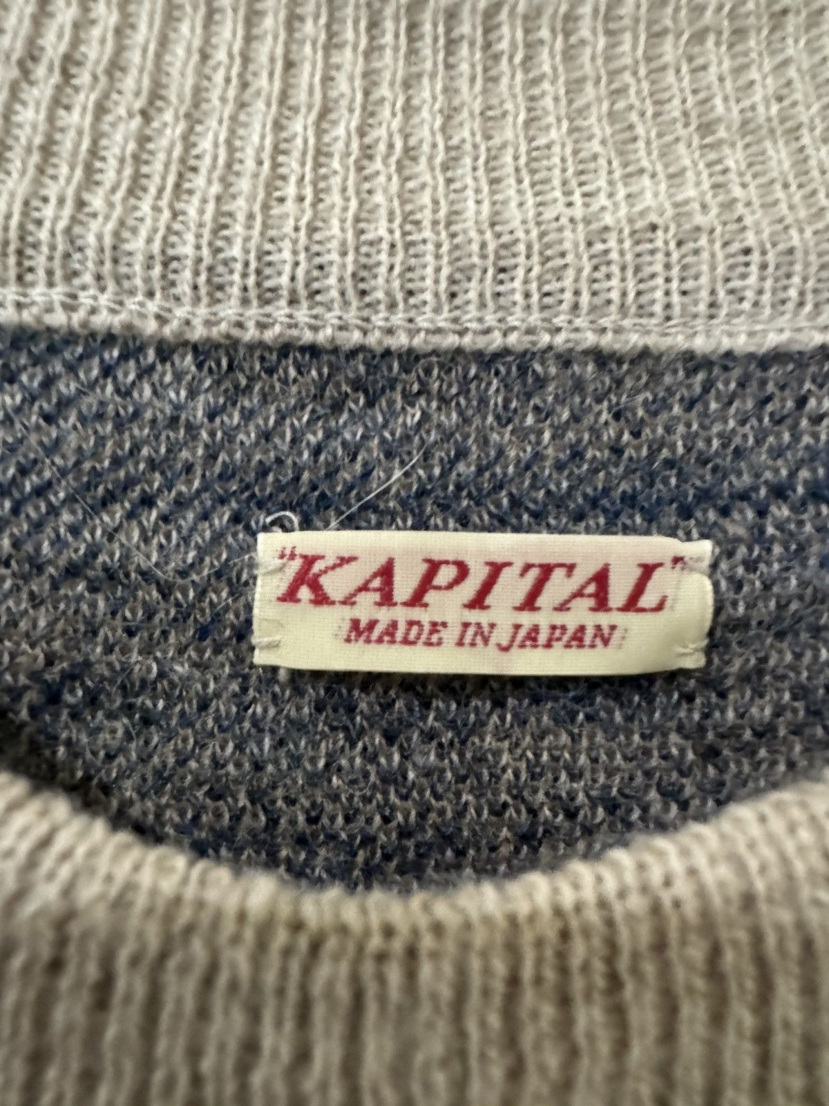 Kapital Wool Bandana Crewneck Size US L / EU 52-54 / 3 - 3 Thumbnail