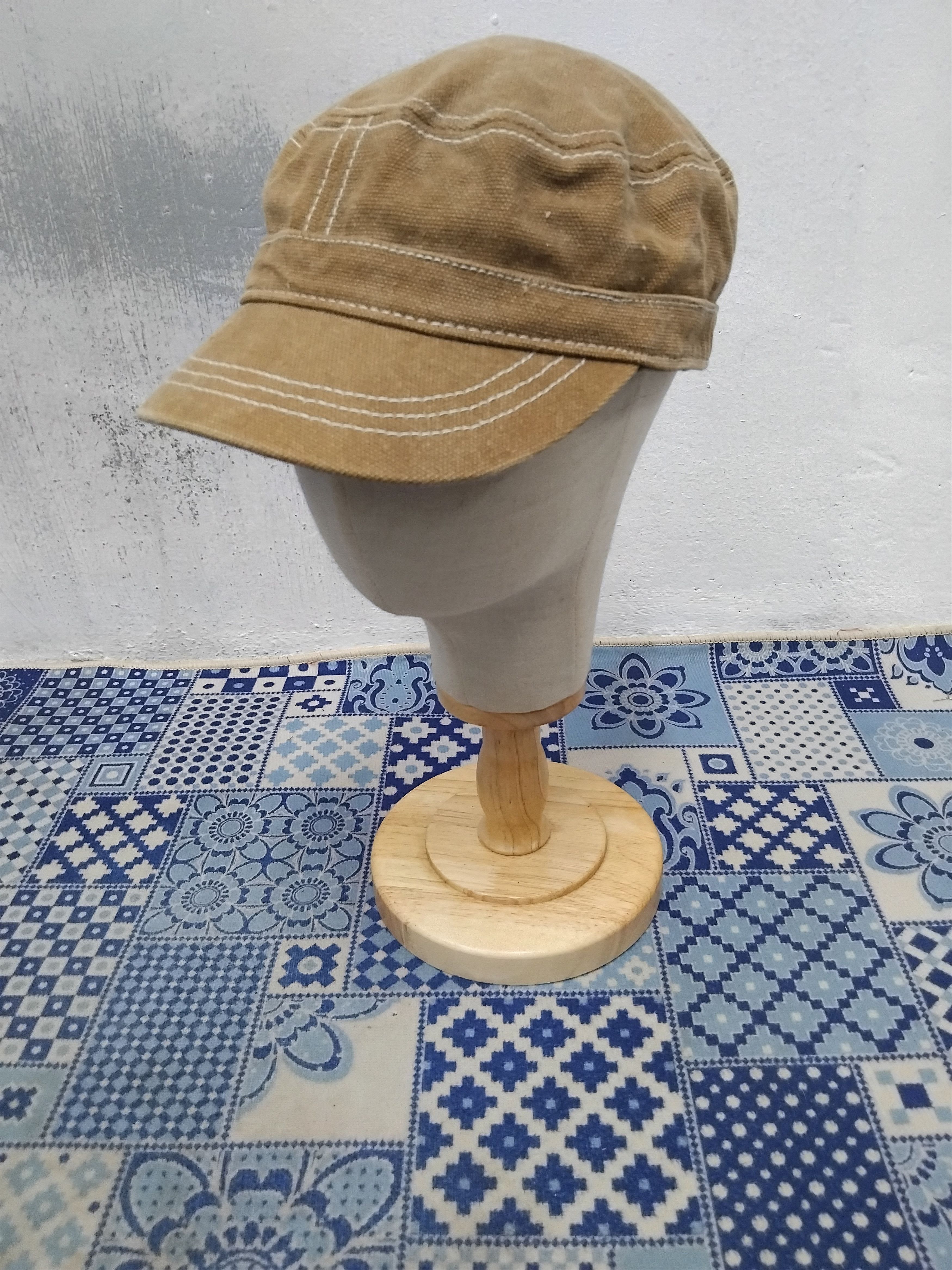 Japanese Brand 💥Healthknit union made brown cap Size ONE SIZE - 1 Thumbnail