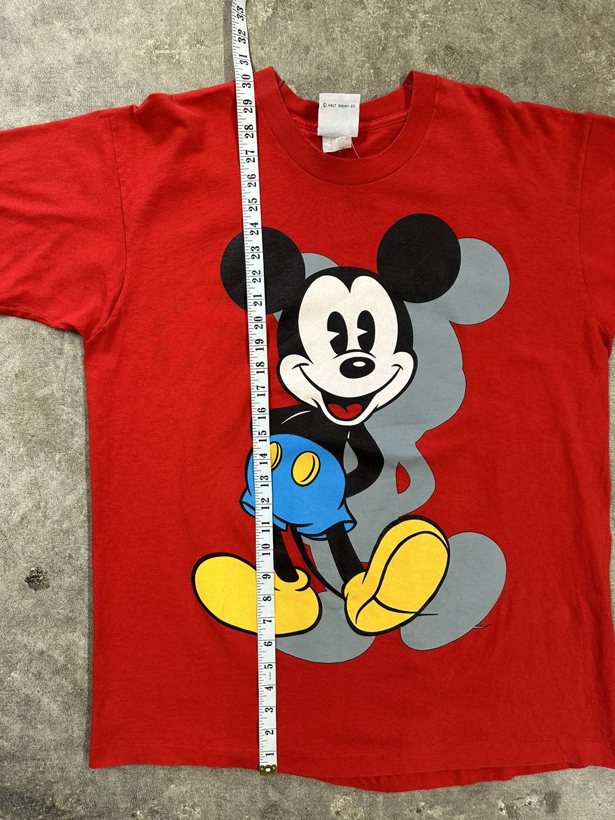 Disney Vintage 90s Disney Mickey Mouse Cartoon T-Shirt Size US XL / EU 56 / 4 - 9 Thumbnail