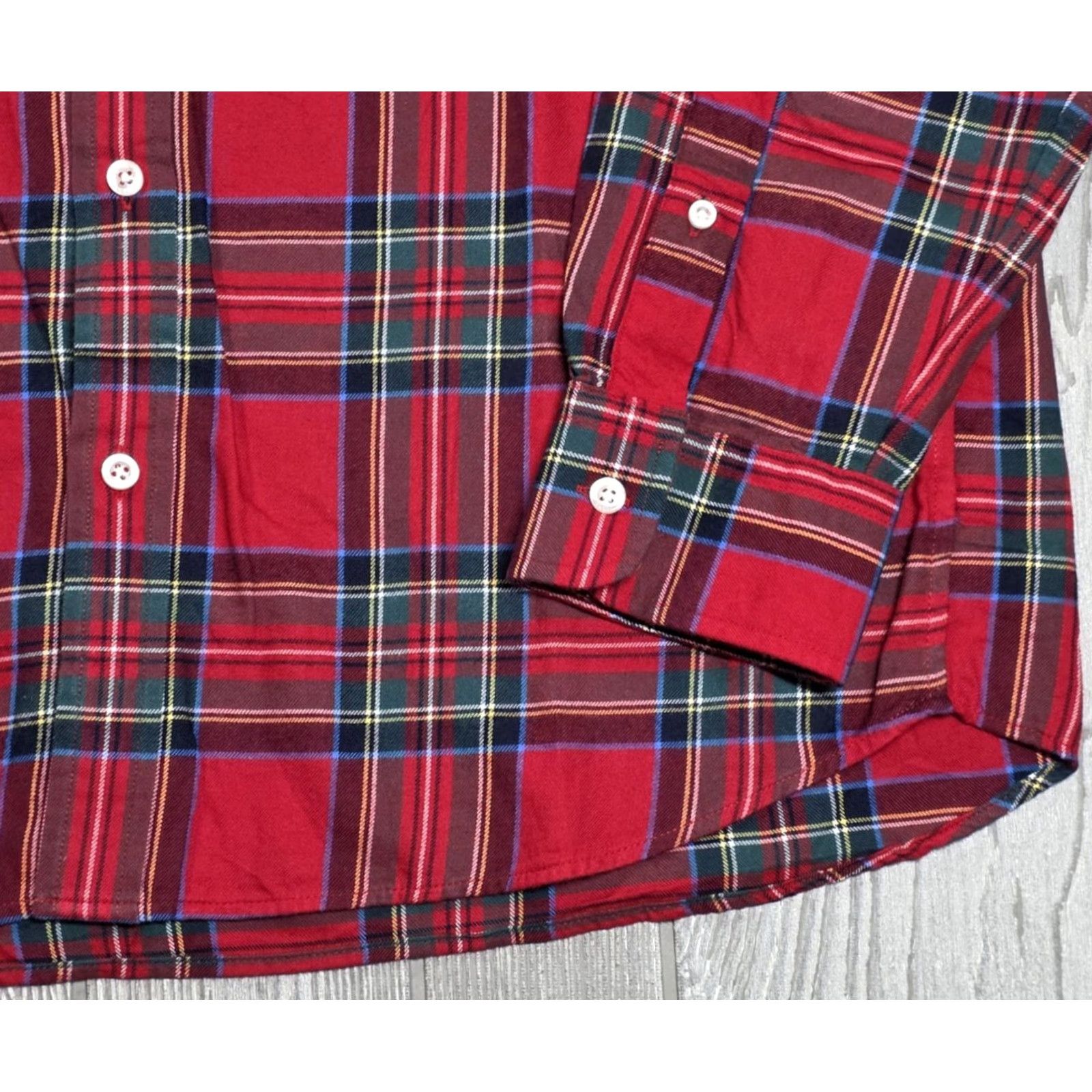 Vineyard Vines VINEYARD VINES Whale Shirt Mens M Red Plaid Classic Fit Button Up Long Sleeve Shirt Size US M / EU 48-50 / 2 - 4 Thumbnail