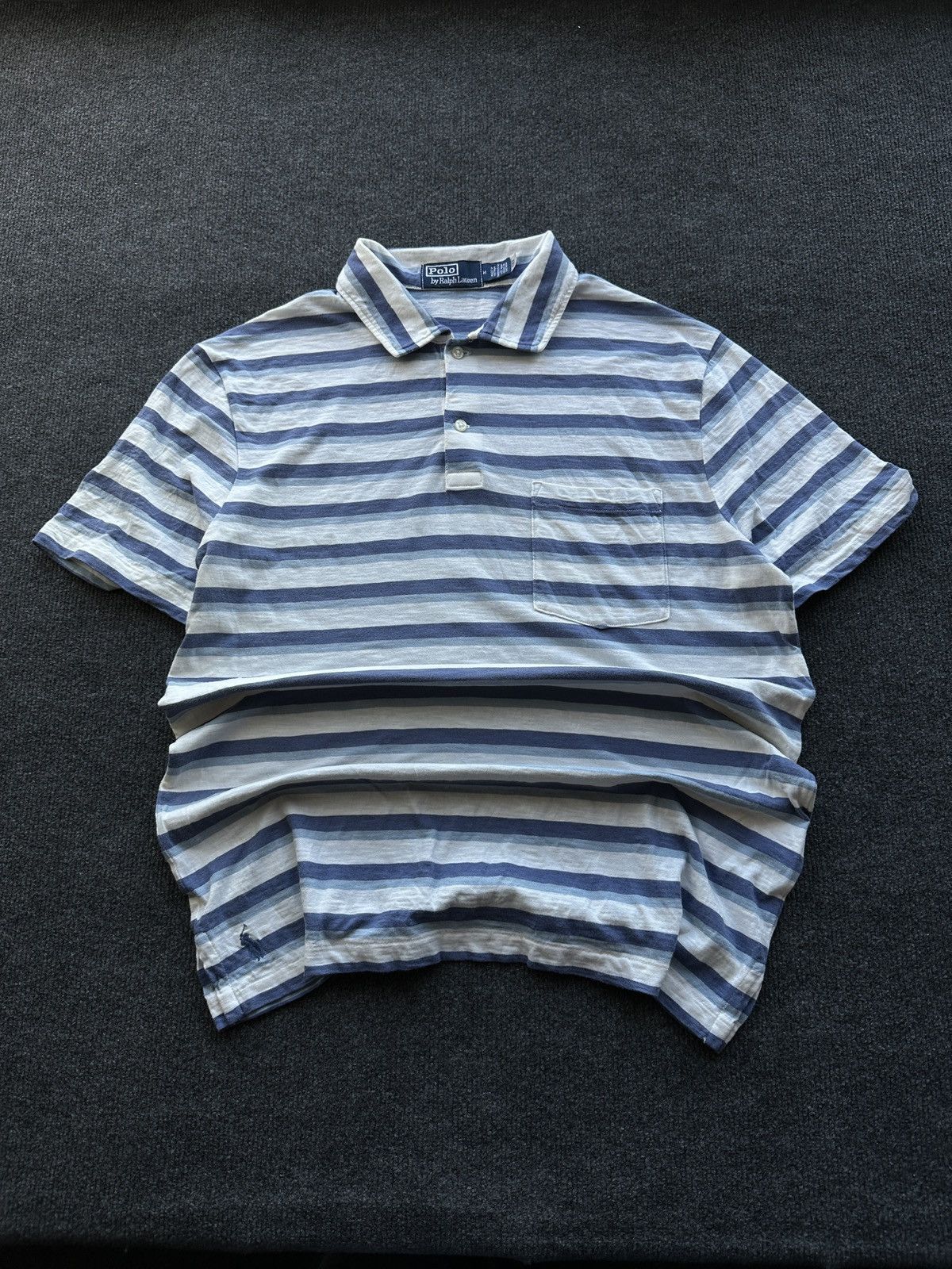 Ralph Lauren 🚨 RALPH LAUREN POLO STRIPED WITH PONY LOGO Y2K LUXURY Size US M / EU 48-50 / 2 - 1 Thumbnail