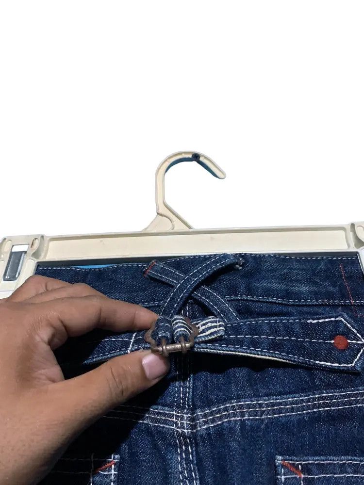 Japanese Brand Betty smith japan carpenter buckle back denim skirt Size 30" / US 8 / IT 44 - 6 Thumbnail