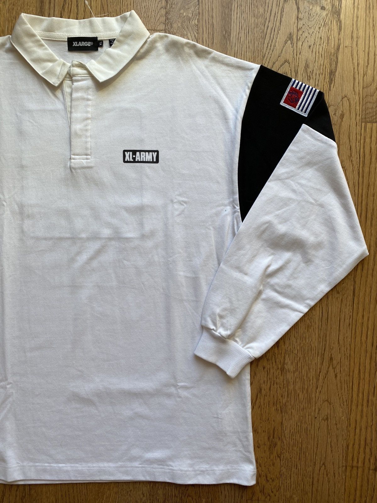 Japanese Brand × X-LARGE × Xlarge XLarge Long Sleeve Polo Tee Sz XL Size US XL / EU 56 / 4 - 9 Thumbnail